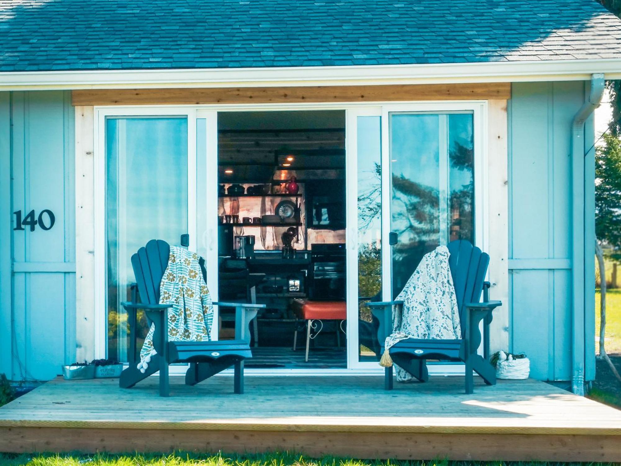 סקווים Dungeness Bay Cottages מראה חיצוני תמונה
